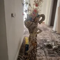 تخت خواب دونفره...گلدان|تخت و سرویس خواب|قروه, |دیوار