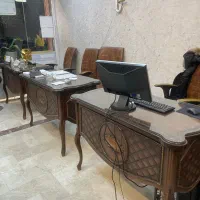 میز اداری ۳ عدد همراه با صندلی