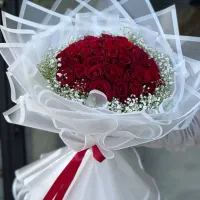 انواع دسته گل و رز هلندی فقط شاخه ای ۲۵