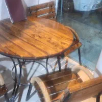 میز و صندلی روسی|کافی‌شاپ و رستوران|مشهد, طلاب|دیوار