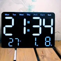 ساعت دیجیتال دیواری،رومیزی هوشمند غولپیکر کنترلی|ساعت دیواری و تزئینی|تهران, وصفنارد|دیوار