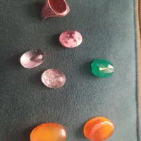 تعدادی سنگ انگشتر اصل
