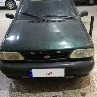 پراید مدل 80 تصادفی