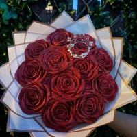 باکس و دسته گل روبانی|گل مصنوعی|شیراز, قدوسی غربی|دیوار