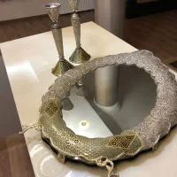 ایینه و شمدان نقره