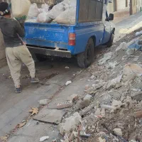 حمل نخاله و ماسه و مصالح ساختمانی با نیسان کمپرسی|خدمات حمل و نقل|ملایر, |دیوار