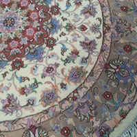 فرش دستبافت دایره  ۱/۵×۱/۵  خطیبی رج۴۰|فرش|تبریز, |دیوار