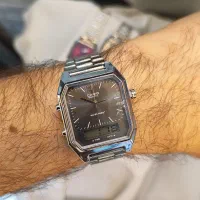 ساعت کاسیو دو زمانه صفحه رنگی|ساعت|رشت, حمیدیان|دیوار