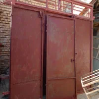 درب حیاط سه لنگه