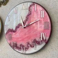 ساعت رزینی|ساعت دیواری و تزئینی|قروه, |دیوار