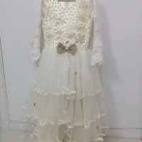 لباس عروس بچگانه سایز۳ و کت پسرانه سایز۴۴