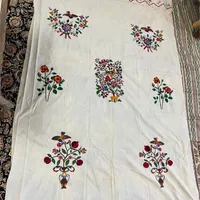 پرده دوزی گلدوزی قدیمی کار دست استاد دوز|پرده، رانر، رومیزی|تهران, سهروردی|دیوار
