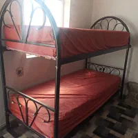 فروش ۱۰ عدد تختخواب دو طبقه فلزی|تخت و سرویس خواب|چابهار, |دیوار