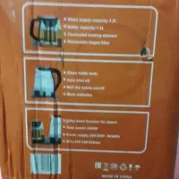 چای ساز برقی نو نو جنس خوب و دارای پخش نور|سماور، چایساز، قهوهساز|کرمانشاه, |دیوار