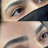 ابرو و خط چشم با اجرای ظریف