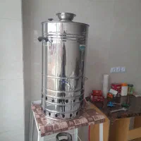 سماور گازی ۹۰ لیتری تک جداره