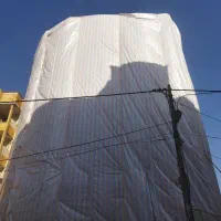 نصب چادر نمای ساختمان،نصب داربست دستمزدی