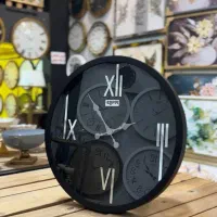 ساعت دیواری چوبی فانتزی جدید|ساعت دیواری و تزئینی|کرمانشاه, |دیوار