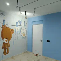 کاغذ دیواری نقاشی کناف|خدمات پیشه و مهارت|بندر انزلی, چهارفریضه|دیوار