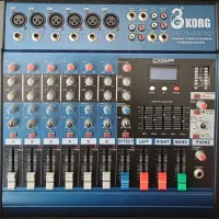 پاور میکسر KORG به همراه ۳ میکروفون بیسیم