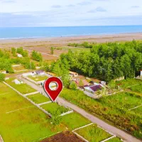 زمین ساحلی 178متری آماده ساخت ویلاباویو دریا