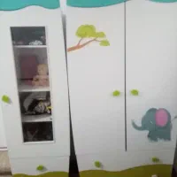 کمد بچه همراه تخت ودراور