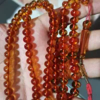 تسبیح سندلوسو کهربا