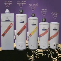 انواع اندازه های آبگرمکن گازی و برقی موجود