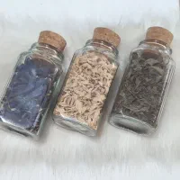 شیشه چهارگوش مک کارتی درب چوب پنبه ای زعفران ادویه|ظروف نگهدارنده، پلاستیکی، یکبارمصرف|تهران, ارامنه|دیوار