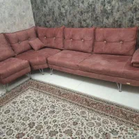 مبل ال 6 نفره با پایه فلزی