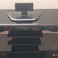 میز تلویزیون شیشه ای