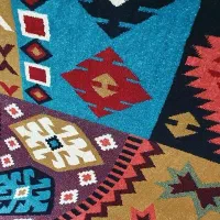 گلیم فرش دو در سه و کناره|فرش|شهرکرد, |دیوار