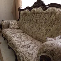 ست مبلمان استیل هفت نفره با ناهار خوری ۶نفره|مبلمان خانگی و میز عسلی|کرج, کوی کارمندان جنوبی|دیوار