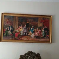 تابلو مخمل فرانسوی