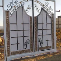 درب حیاط شیک و با کیفیت