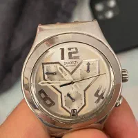 ساعت swatch irony اصل بسیار سالم ضد اب