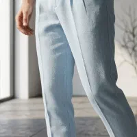 شلوار مردانه لینن ترک شیک خنک - فیت جذاب + باکیفیت