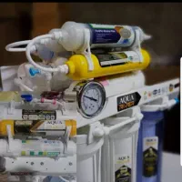 نصب پمپ منبع اب فیلتر سه گانه تصفیه اب|خدمات پیشه و مهارت|رویان, |دیوار