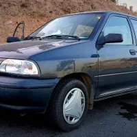 پراید 97 بدون رنگ کم کار