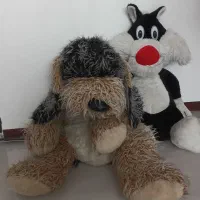 عروسک بزرگ و تاب کودک و میز آرایش کودک