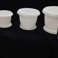 گلدان پلاستیکی|صنایع دستی و سایر لوازم تزئینی|قم, علی آباد سعدگان|دیوار