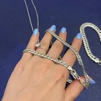زنجیر نقره ایتالیا اصل