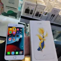 آیفون6Sپلاس/64گیگ لازرورق باتری100/موبایل مختاری