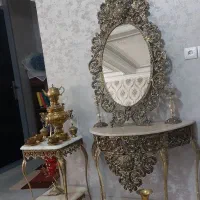 آینه و شمعدان برنجی ۲۹۰۰۰۰۰۰|آینه|شبستر, |دیوار