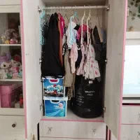 ست کمد لباس و میزتحریر و کامپیوتر با صندلی کمجا|جاکفشی، کمد، دراور|تهران, هفت چنار|دیوار