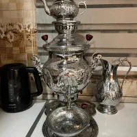 سماور کنده کاری شده