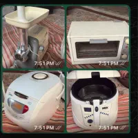 تعدادی وسایل برقی سالم ب فروش میرسید
