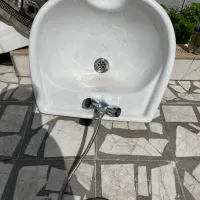 سنگ سرشور ارایشگاه با شیرآلات