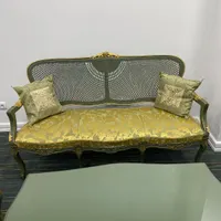 نیم ست آنتیک با پارچه خارجی|مبلمان خانگی و میز عسلی|تهران, نیاوران|دیوار