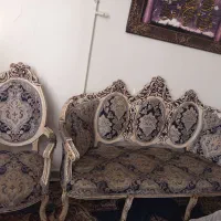 مبل سلطنتی با چوب گردو